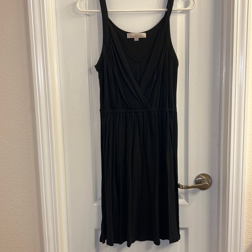 Loft Black Dress